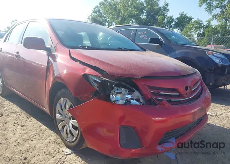 2013 Toyota Corolla Le z USA, uszkodzony, nr VIN 5YFBU4EE9DP096070